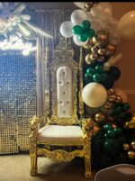 Gold Throne chair King - Image 2